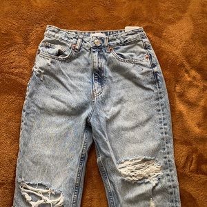 Zara Mom High Rise Jeans